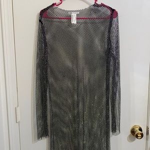 Zara Mesh Maxi Dress
